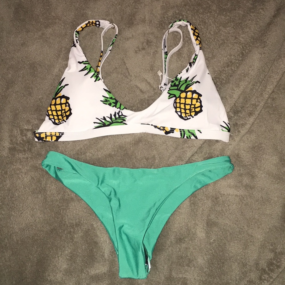 Zaful pineapple bikini